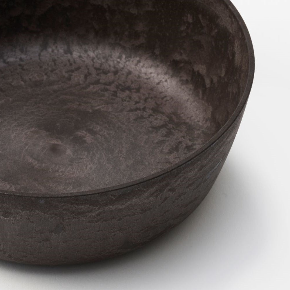 Letoa Collection 15cm Bowl, Dark Brown | Designed by Kengo Kuma