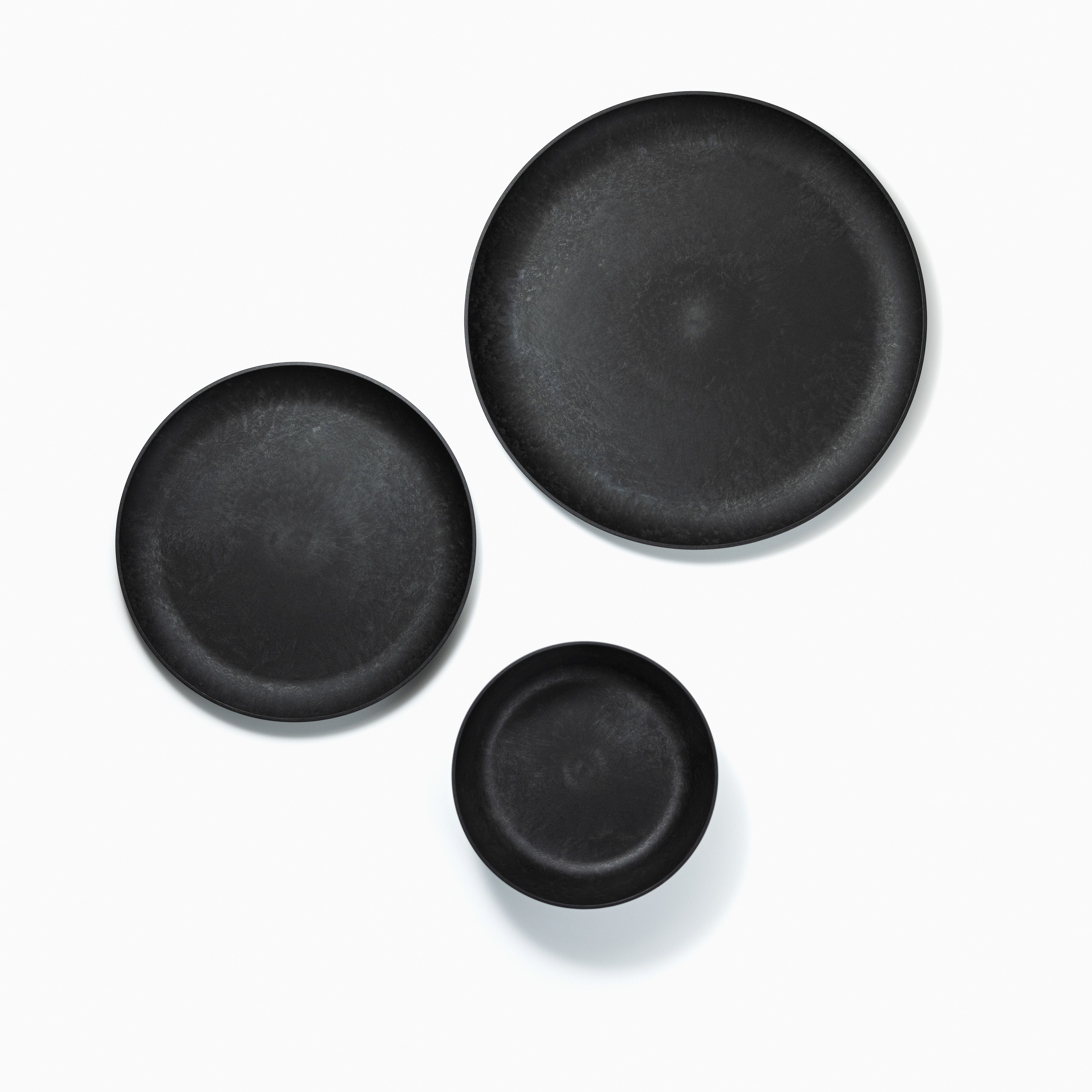 Letoa Collection 3-Piece Set, Black | Designed by Kengo Kuma