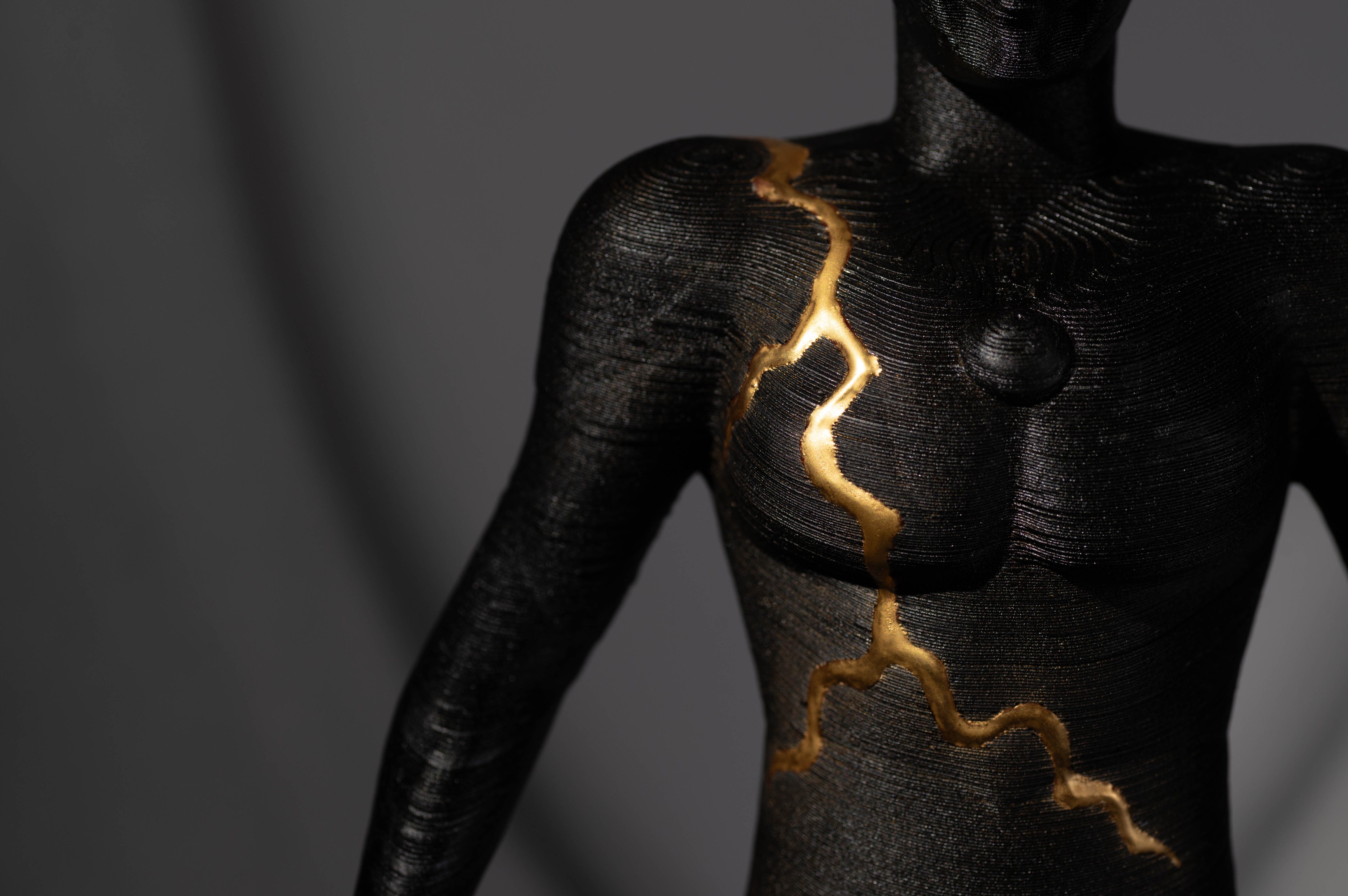 ULTRAMAN × TRANSWOOD | CHUKOU - 宙光 - A-Gold (金継ぎバージョン)
