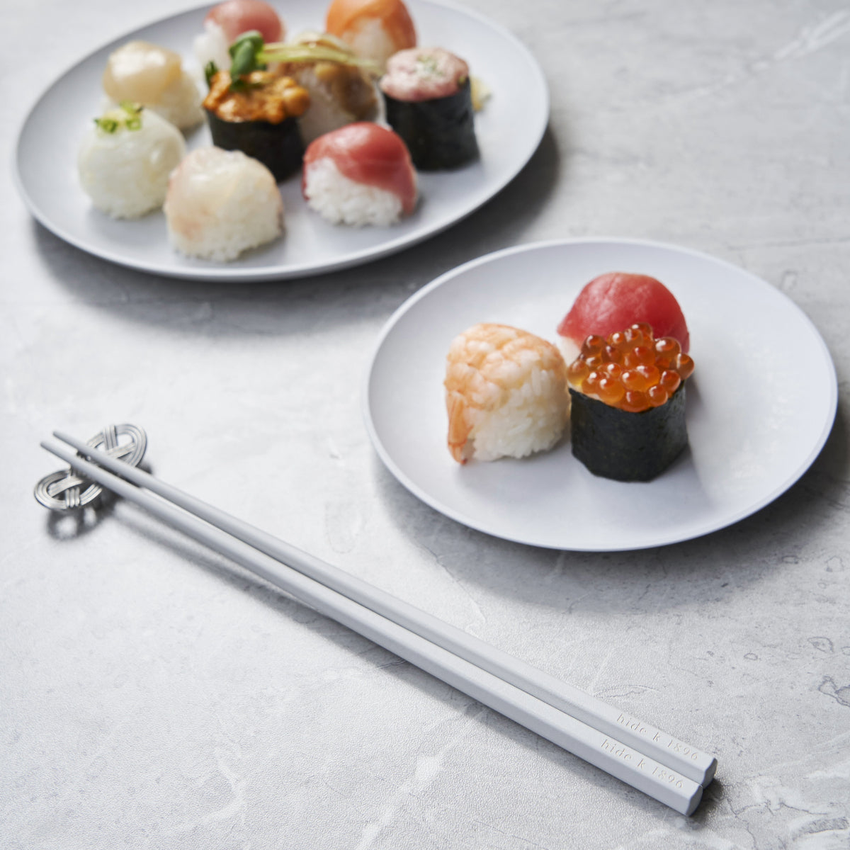 レトワ コレクション 箸 ライトグレー