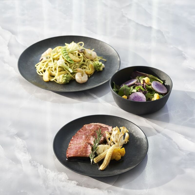 レトワコレクション 21cm プレート ブラック | 隈研吾デザイン