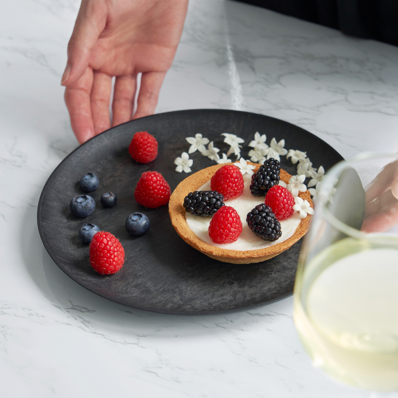 レトワコレクション 21cm プレート ブラック | 隈研吾デザイン