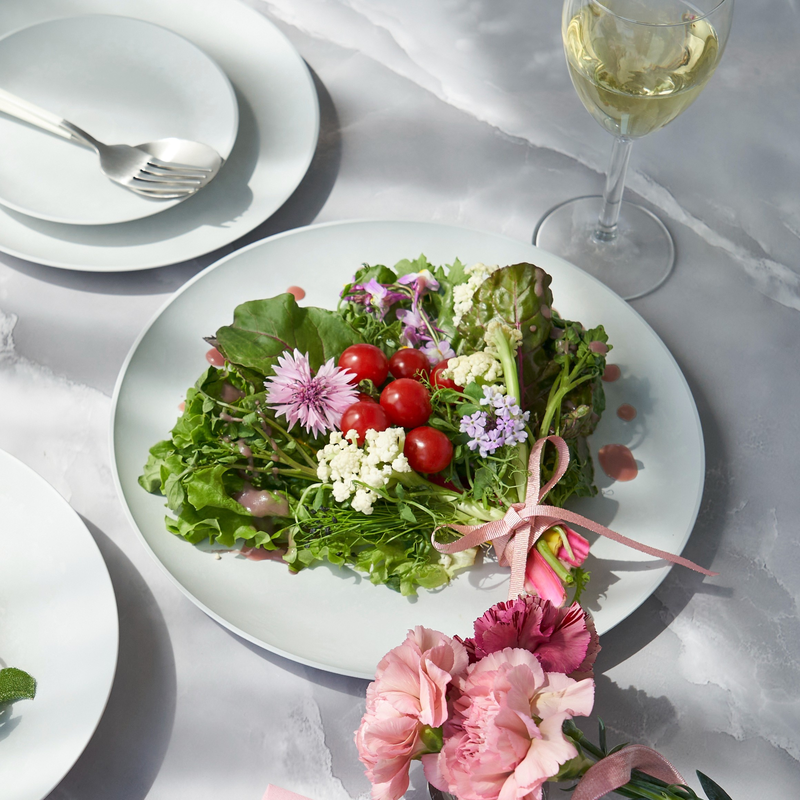 レトワ コレクション 27cm プレート ライトグレー | 隈研吾デザイン