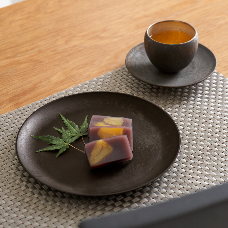 レトワコレクション 15cm 小皿 ダークブラウン