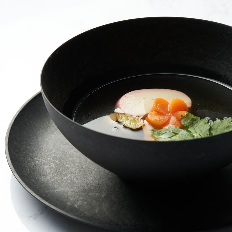 レトワコレクション 15cm 丸ボウル ブラック
