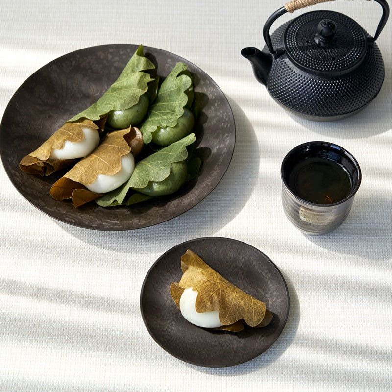 レトワコレクション 15cm 小皿 ダークブラウン