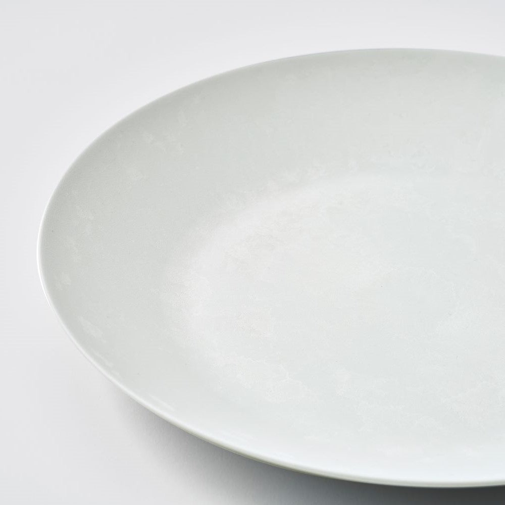 レトワコレクション 25cm 深皿 ライトグレー