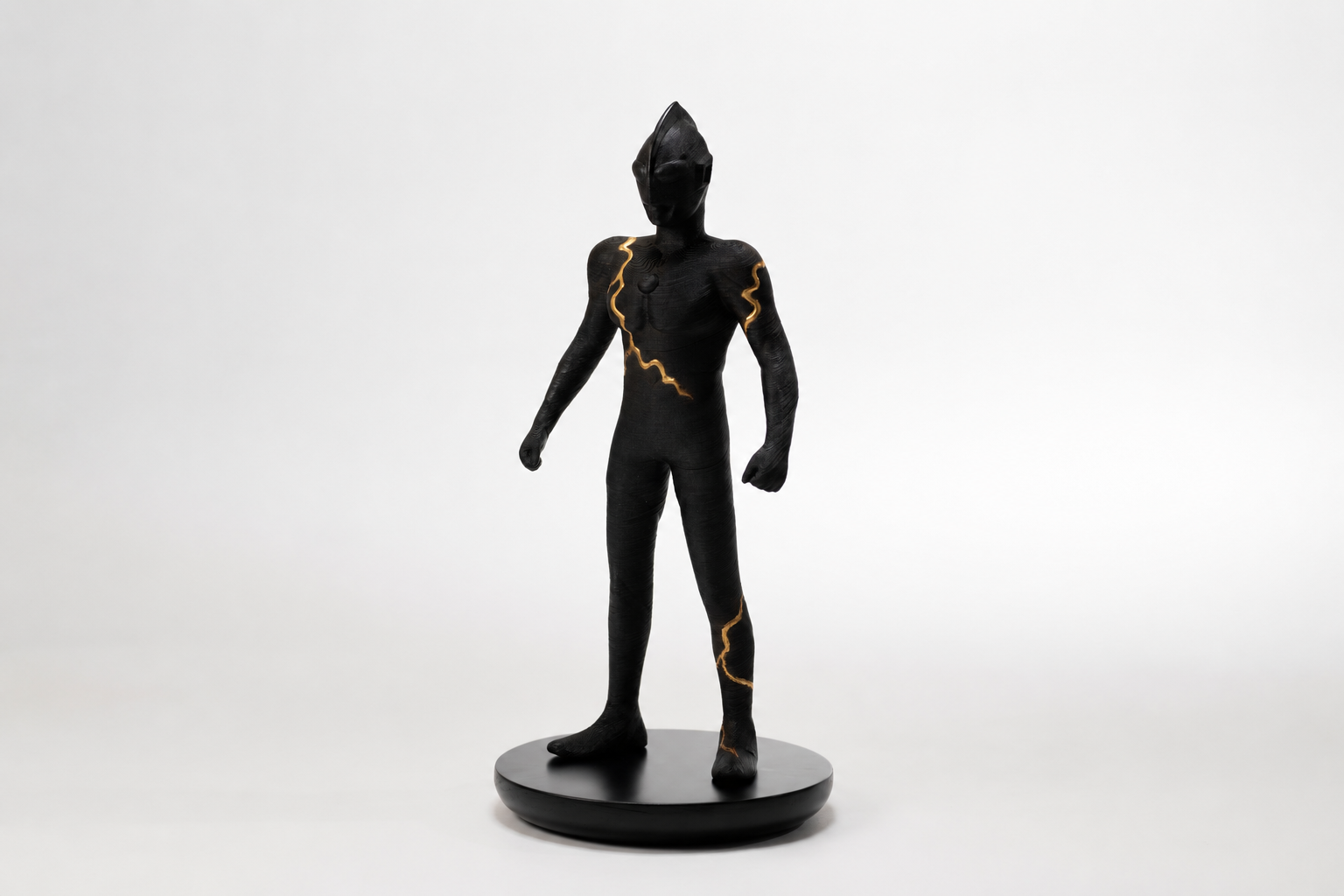 ULTRAMAN × TRANSWOOD | CHUKOU - 宙光 -  A-Gold （金継ぎバージョン）