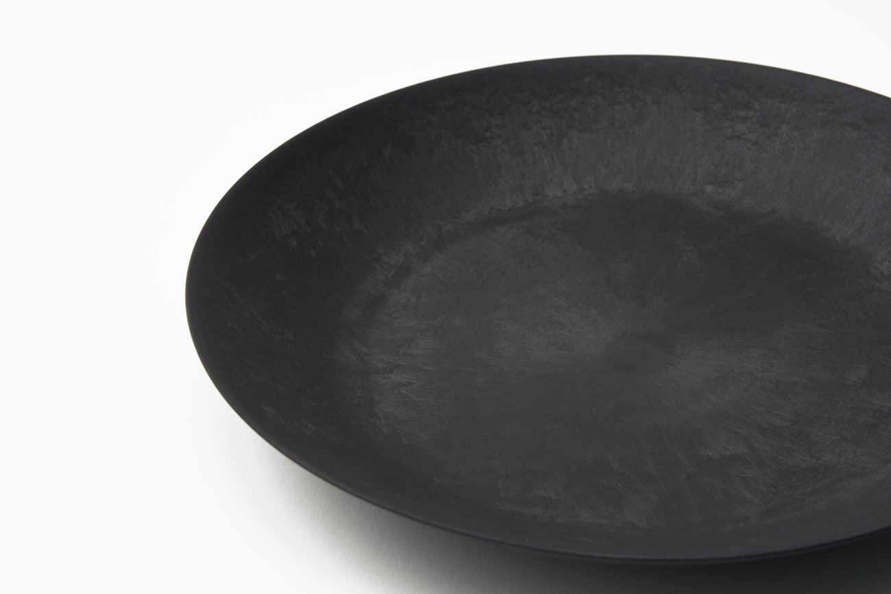 レトワコレクション 25cm 深皿 ブラック
