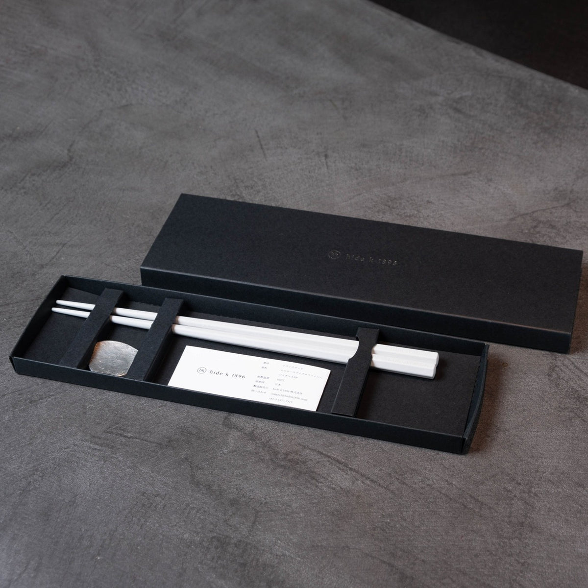 CHOPSTICKS LIGHT GRAY ＆ REST SAKURA  箸・箸置きセット