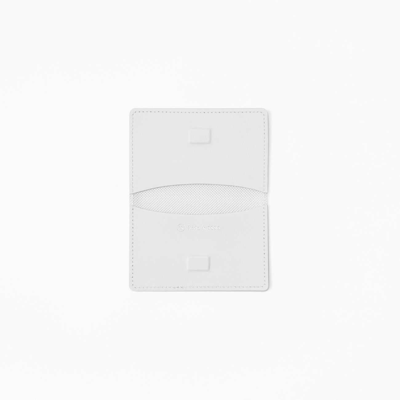 MINIMAL CARD CASE with MIKIO ART tile green (GLASS FIBER)