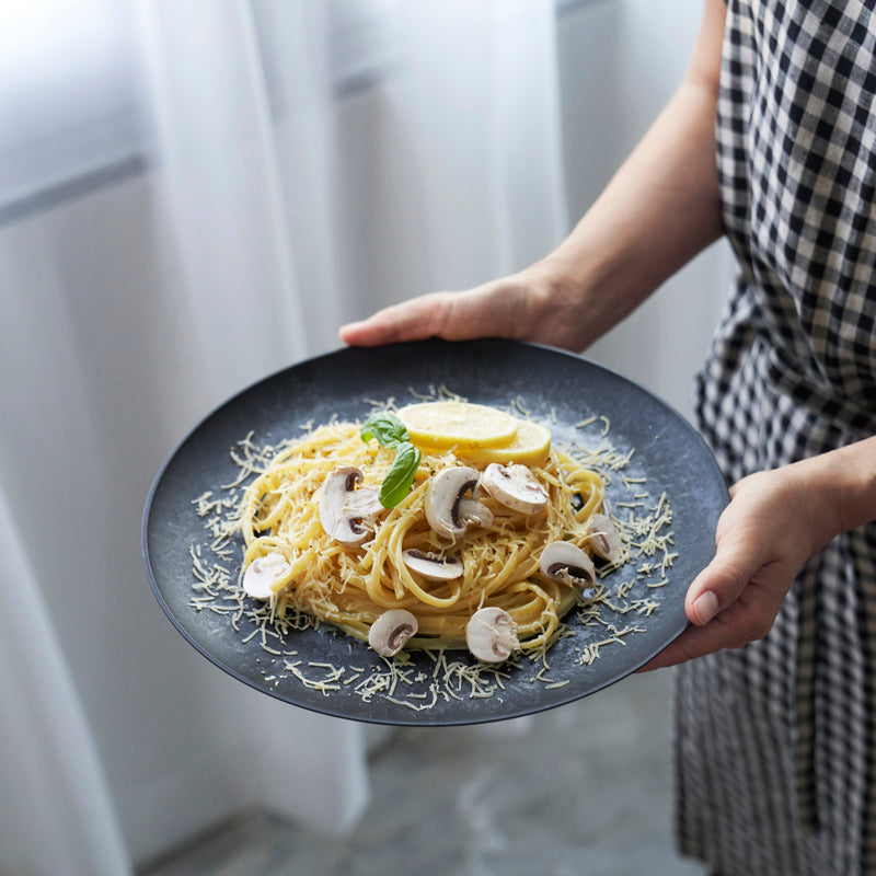 レトワコレクション  27cm プレート ブラック ペアギフトセット |  隈研吾デザイン