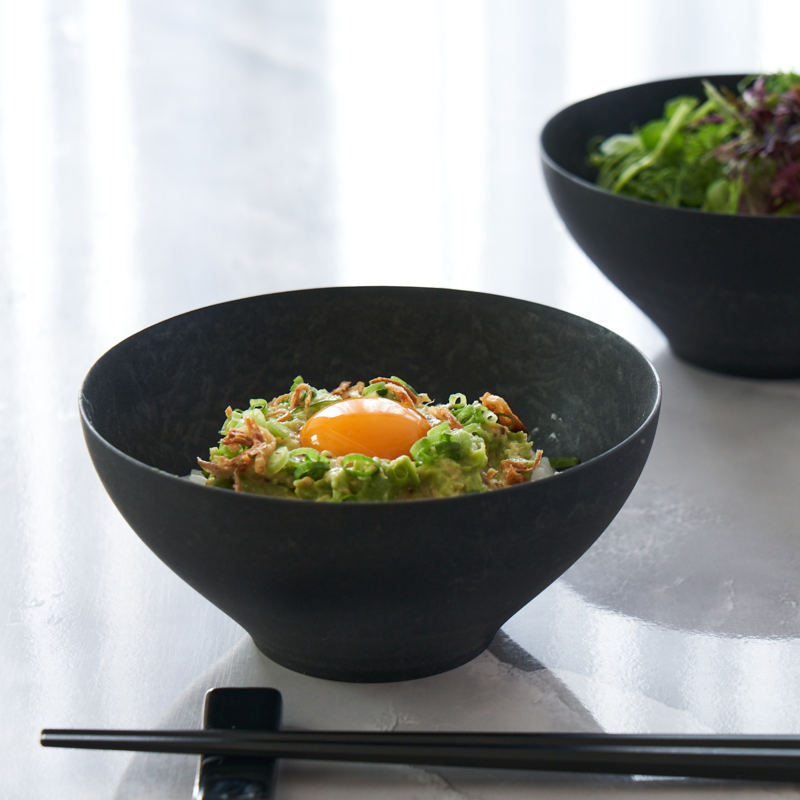 レトワコレクション 15cm 丸ボウル ブラック