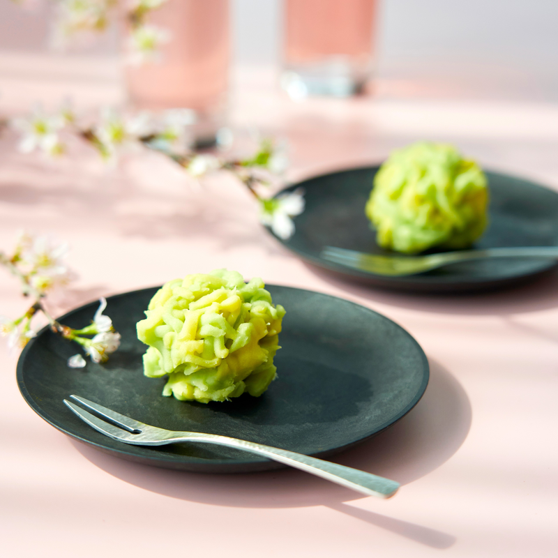 レトワコレクション 15cm 小皿 ブラック