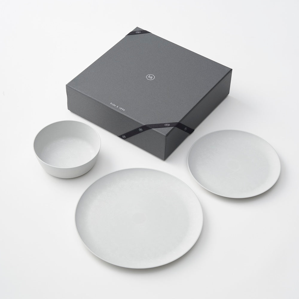 レトワ コレクション 3点 ギフトセット ライトグレー | 隈研吾デザイン