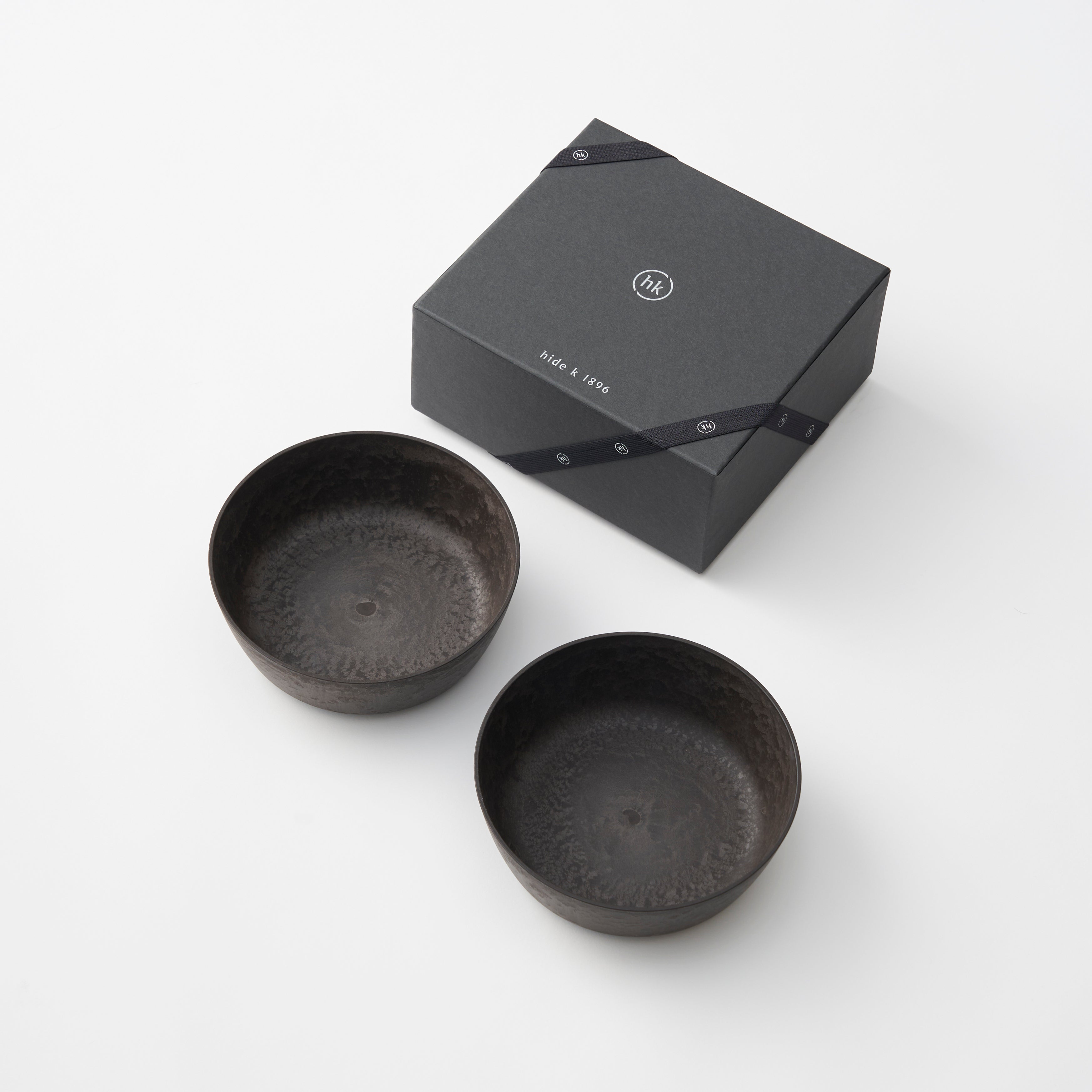 レトワコレクション  15cm ボウル ダークブラウン ペアギフトセット |  隈研吾デザイン