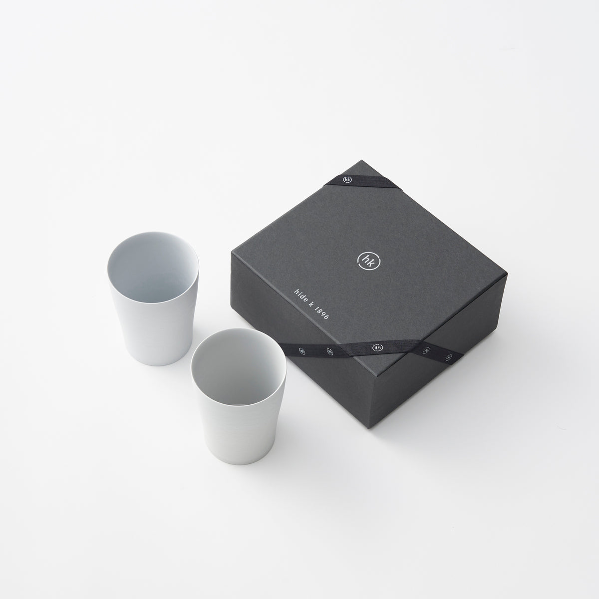 レトワ コレクション  タンブラー 300ml  ライトグレー ペアギフトセット